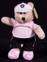 Starbucks Bearista 2005 Thrive Breast Cancer Walk Bear Plush